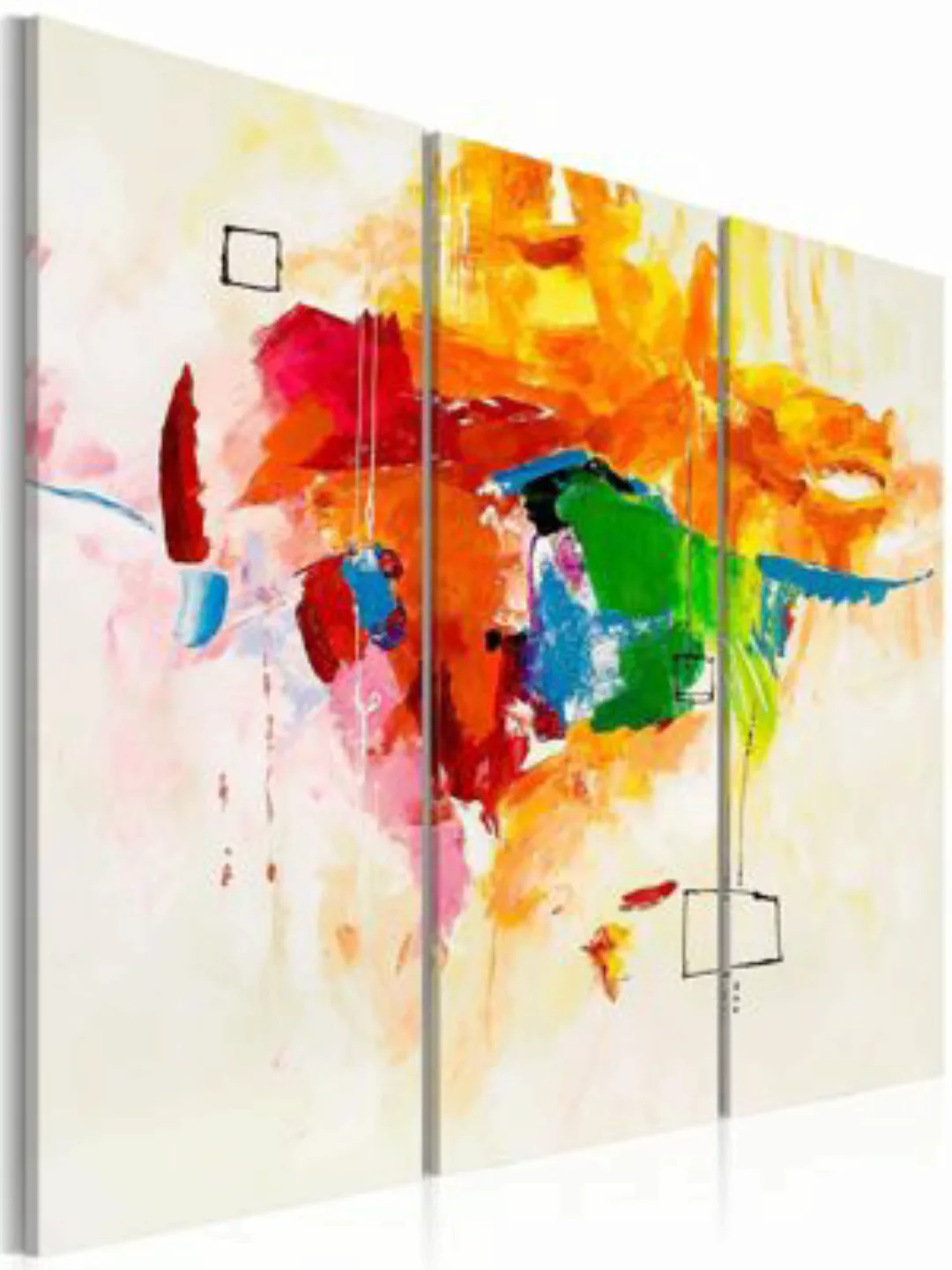 artgeist Wandbild Papagei mehrfarbig Gr. 60 x 40 günstig online kaufen