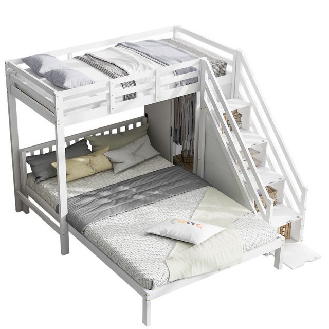 REDOM Etagenbett Multifunktionales Kinderbett (Multifunktionales Kinderbett günstig online kaufen