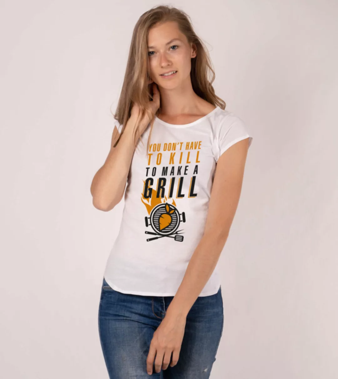 Shirt Asheville Veggie Grill Aus Biobaumwolle günstig online kaufen