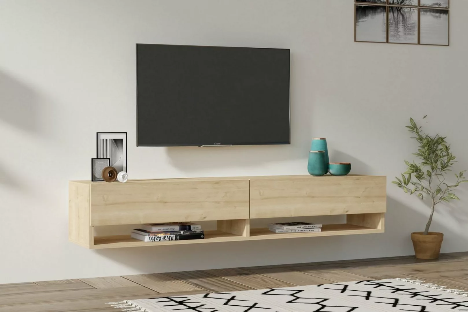 Skye Decor TV-Schrank Schränke, 31x141x30 cm, 100% Melaminbeschichtete Part günstig online kaufen
