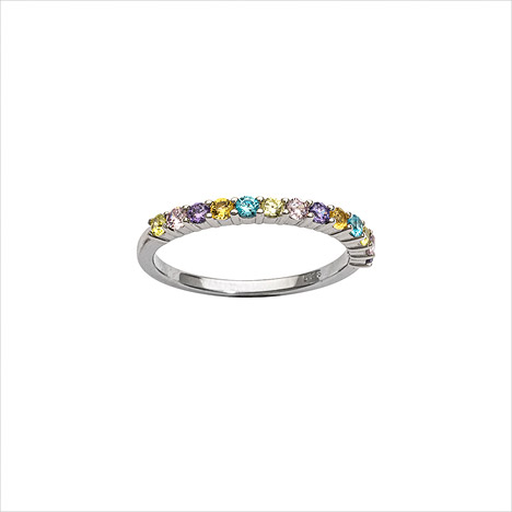 SIGO Ring 925 Silber multicolor Größe 52 günstig online kaufen