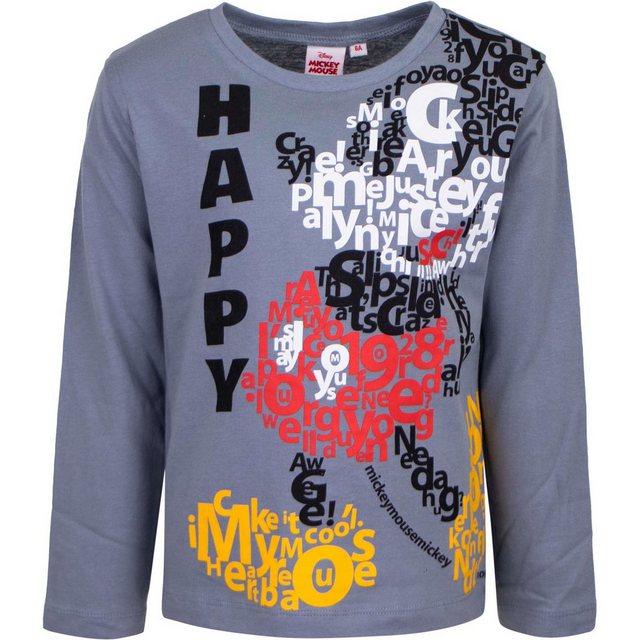 Disney Mickey Mouse Sweatshirt Langarmshirt Bequeme und stylische Kleidung günstig online kaufen