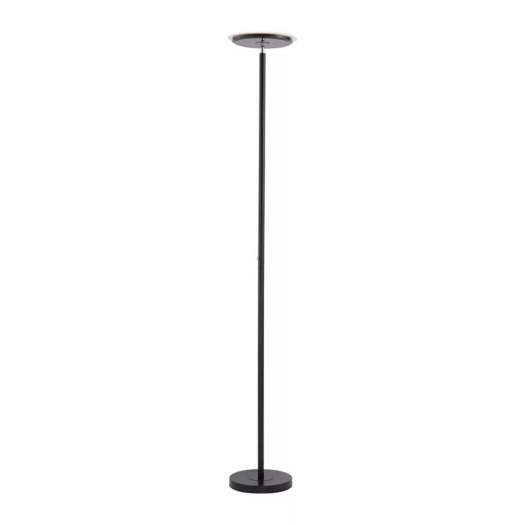 Just Light LED-Deckenfluter HANS 11729-18 schwarz Kunststoff Eisen H/D: ca. günstig online kaufen