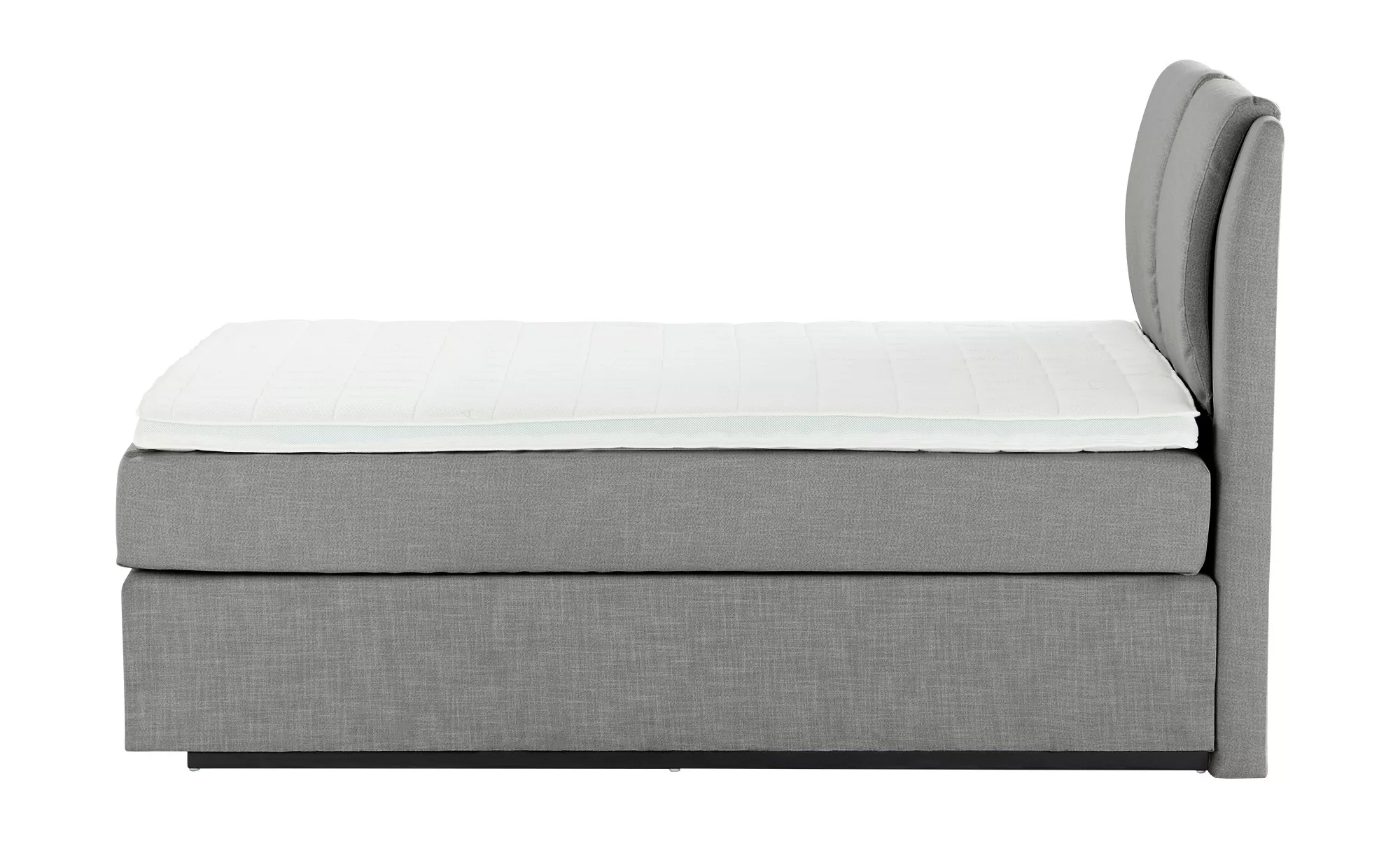 Wohnwert Boxspringbett  Dormian Saman ¦ grau ¦ Maße (cm): B: 180 H: 127 Bet günstig online kaufen