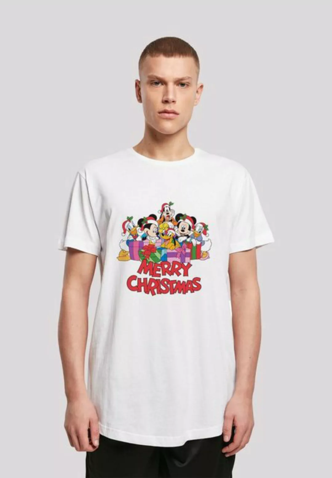 F4NT4STIC T-Shirt Disney Micky Maus Weihnachten Print günstig online kaufen