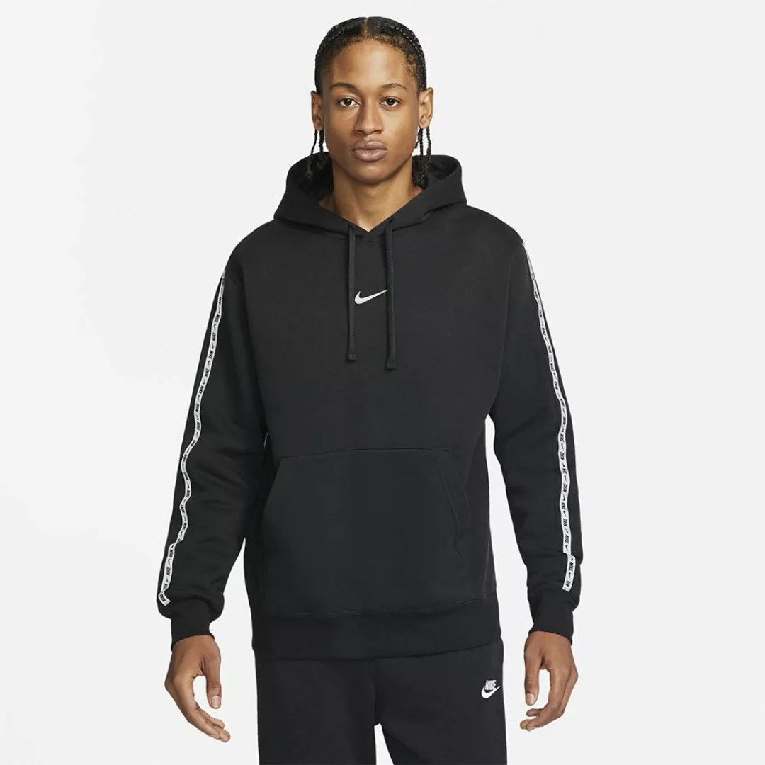 Nike Sportswear Repeat Kapuzenpullover M Black / Reflective Silver günstig online kaufen