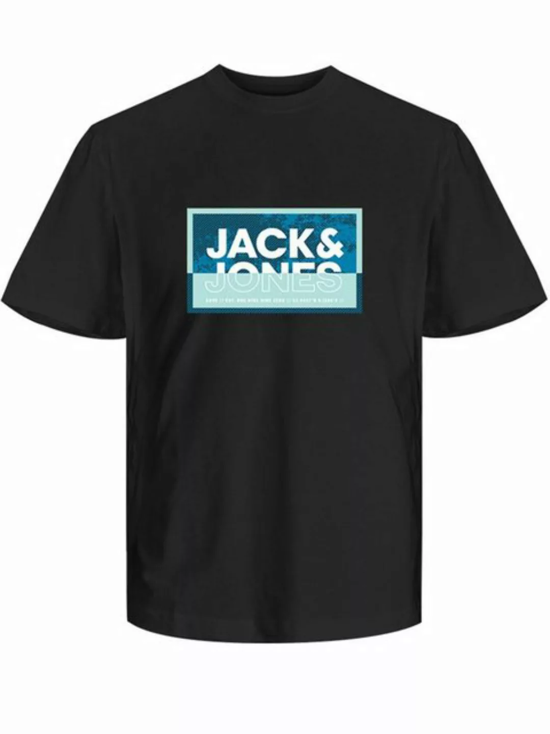 Jack & Jones T-Shirt JCOLOGAN SUMMER PRINT TEE CREW NECK FST günstig online kaufen