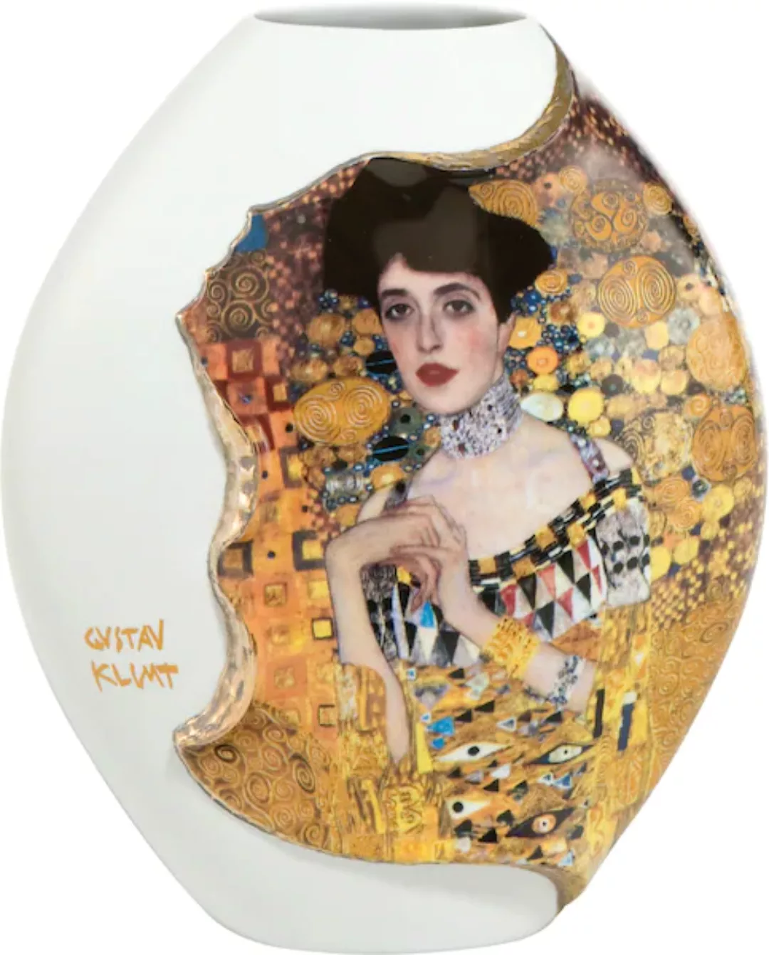 Goebel Vase Gustav Klimt - Adele Bloch-Bauer bunt günstig online kaufen