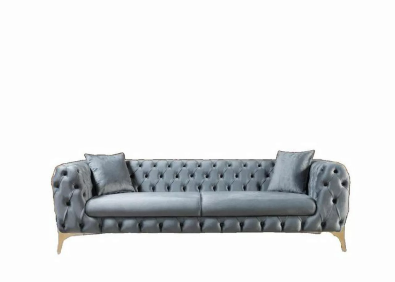 JVmoebel Sofa Dreisitzer Sofa Luxus Chesterfield 3 Sitzer Couches Sofas Neu günstig online kaufen