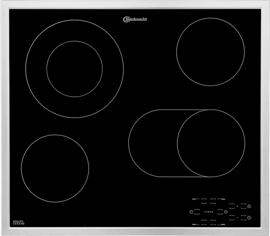 BAUKNECHT Elektro-Kochfeld von SCHOTT CERAN® »CTAR 9642 IN«, mit Touch-Cont günstig online kaufen