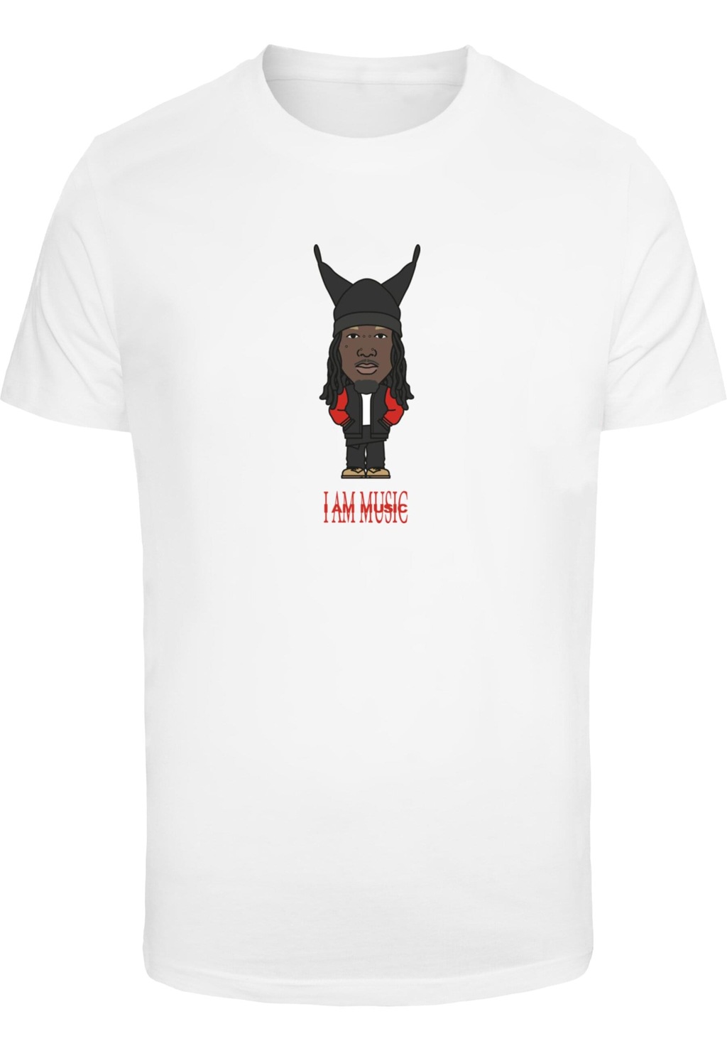 MisterTee T-Shirt "MisterTee Herren I Am Music Tee" günstig online kaufen