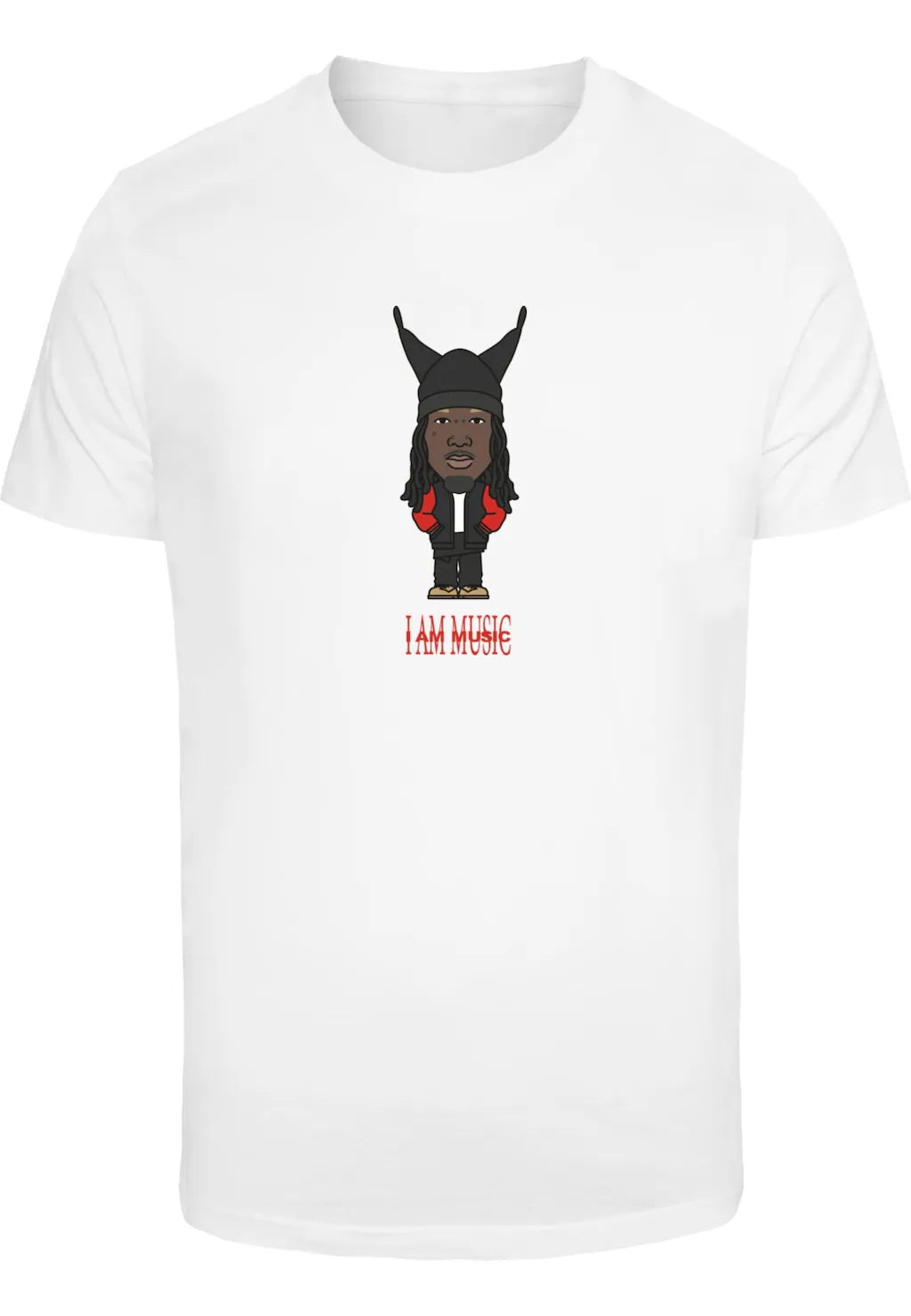 MisterTee T-Shirt "MisterTee Herren I Am Music Tee" günstig online kaufen