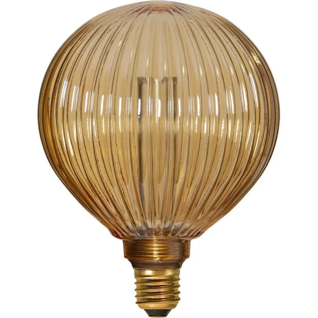 LED Leuchtmittel E27 Globe - G125 Softglow 1W 50lm rund gold günstig online kaufen