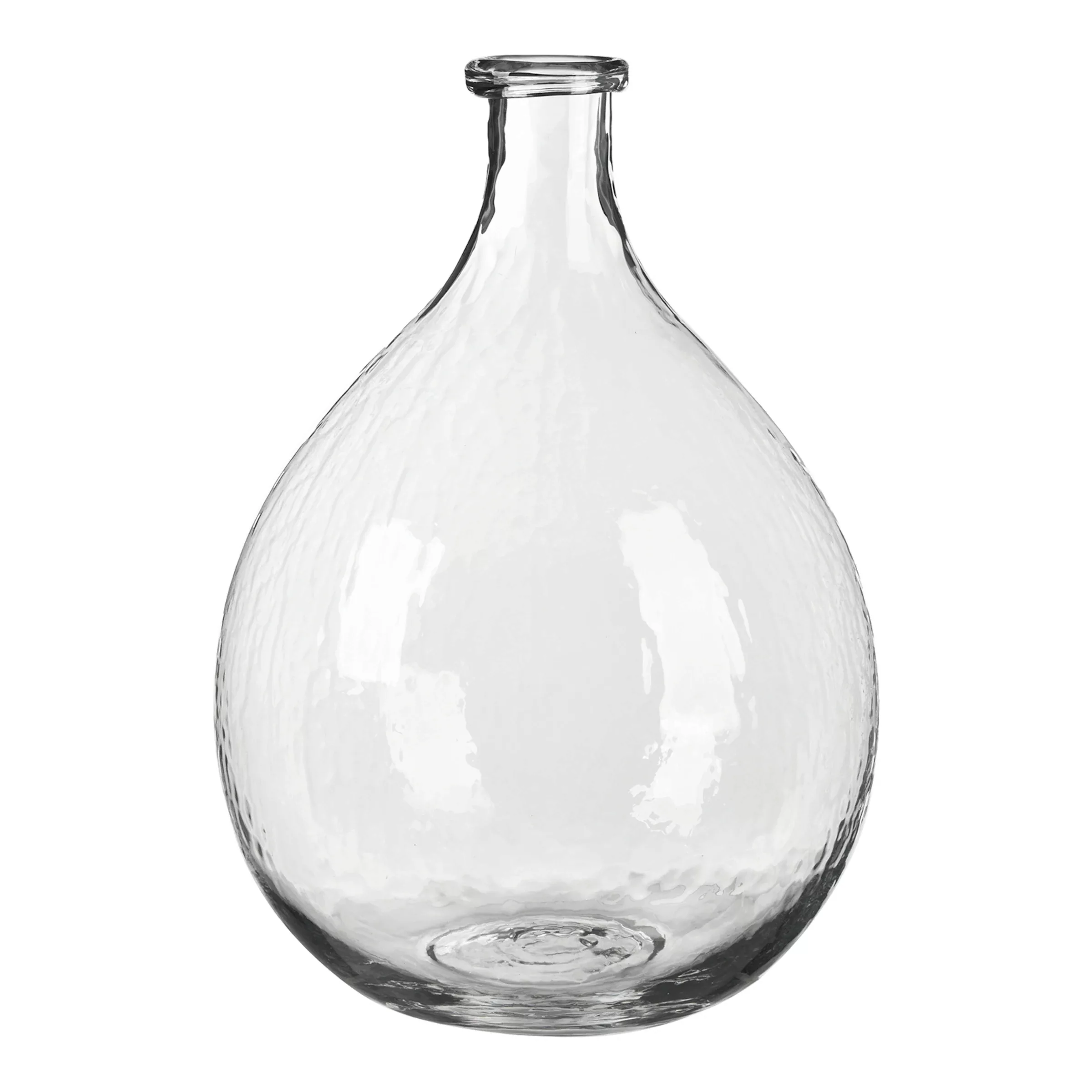 Bodenvase GRAIN Glas ca. 35x50cm, klar günstig online kaufen