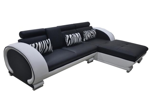 Xlmoebel Sofa Neu gestaltete Leder-Eckcouch für das Wohnzimmer in L-Form, H günstig online kaufen