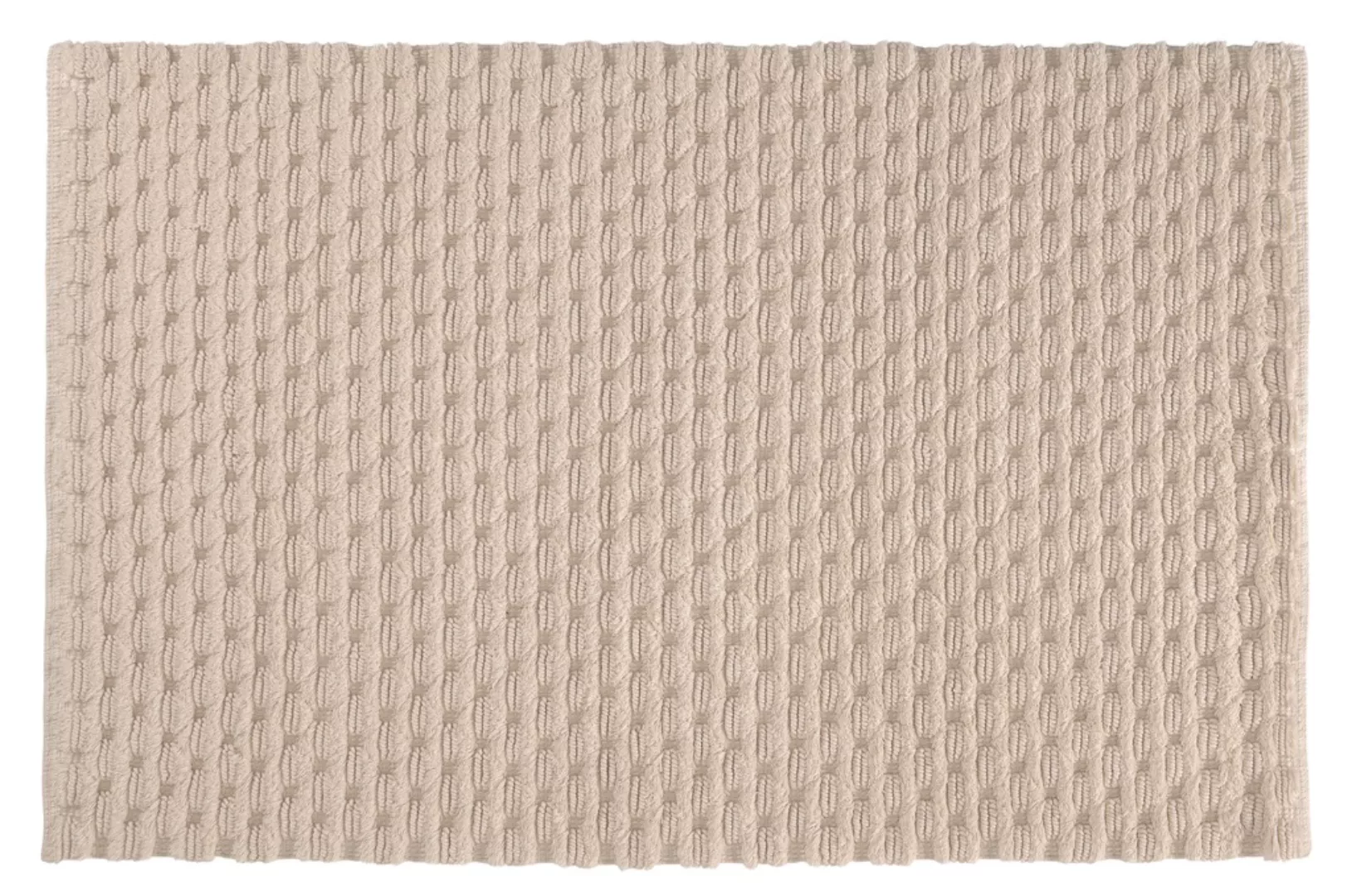 Badteppich 'Santiago' 50 x 60cm taupe günstig online kaufen