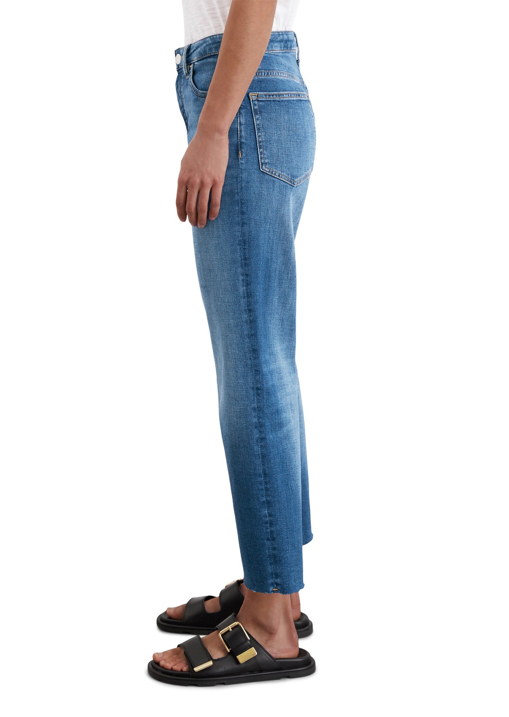 Marc OPolo Straight-Jeans "aus Cashmere Touch Denim" günstig online kaufen