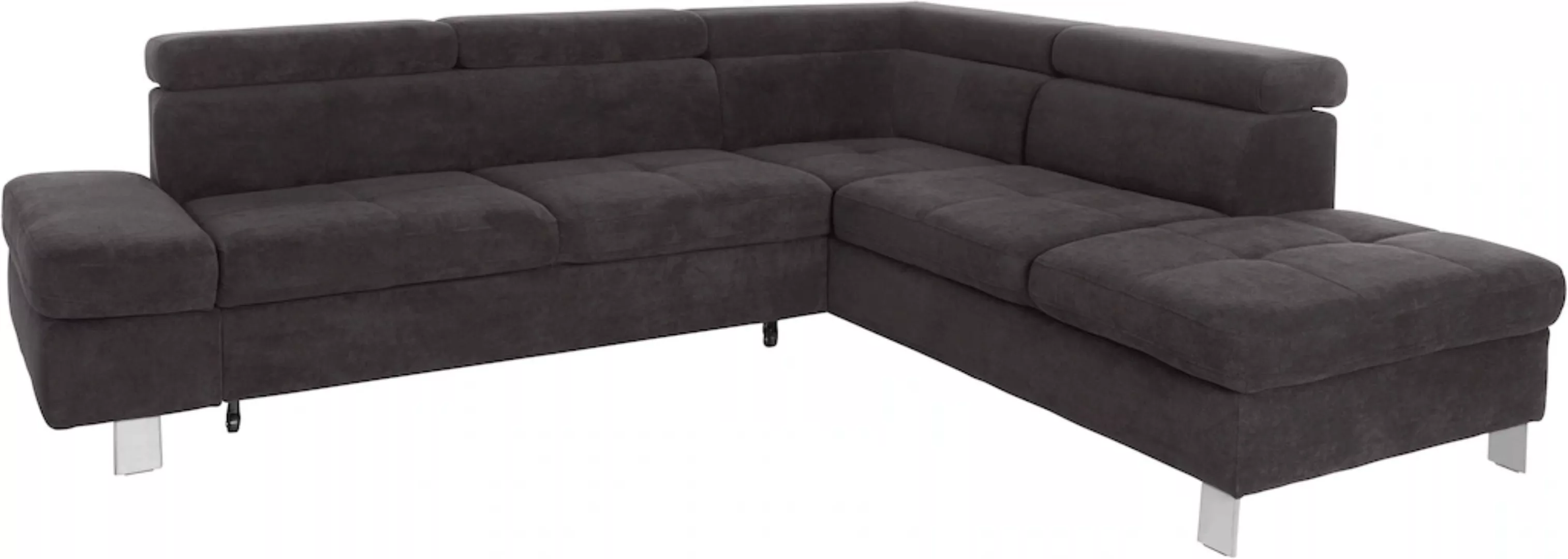 exxpo - sofa fashion Ecksofa "Fiji, L-Form", mit Kopf- bzw. Rückenverstellu günstig online kaufen
