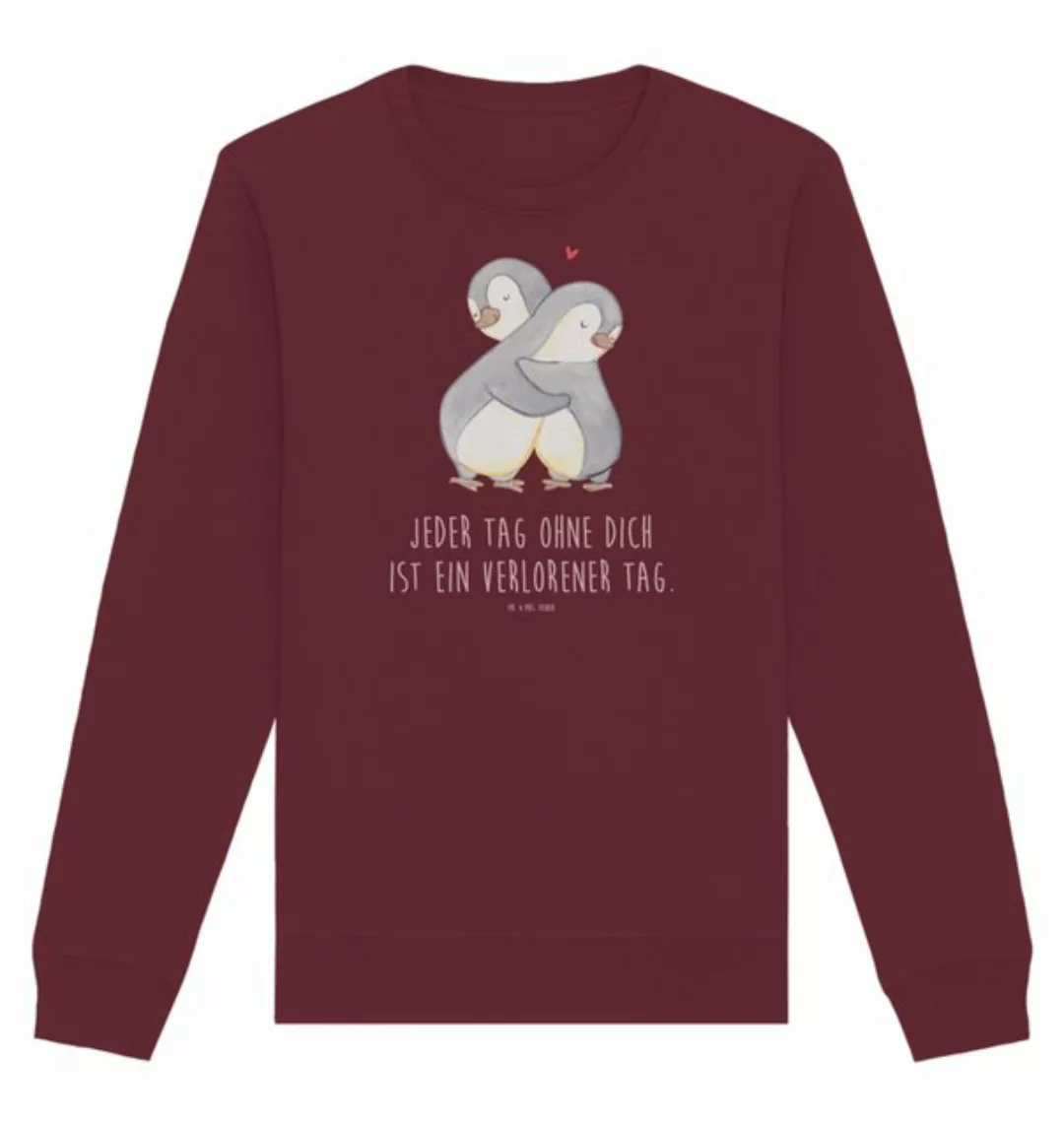 Mr. & Mrs. Panda Longpullover Größe S Pinguine Kuscheln - Burgundy - Gesche günstig online kaufen