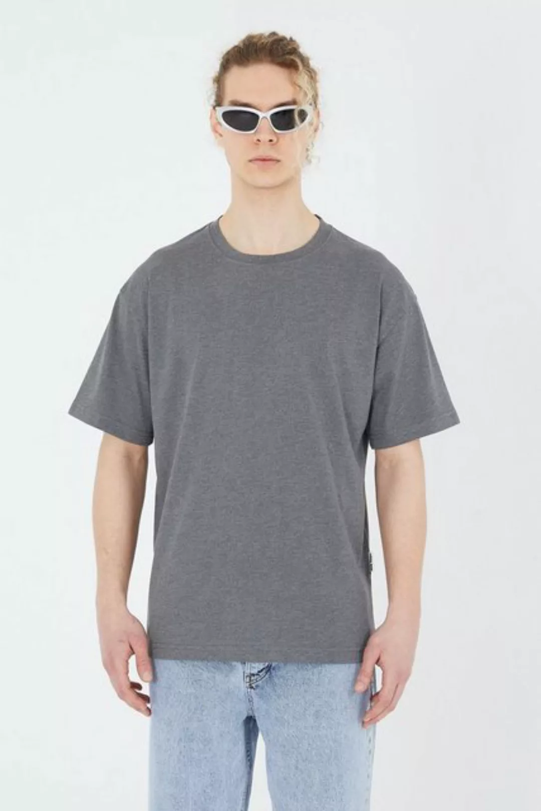 Megaman Jeans Oversize-Shirt Oversize Herren T-Shirt Weiter Auschnitt Extra günstig online kaufen