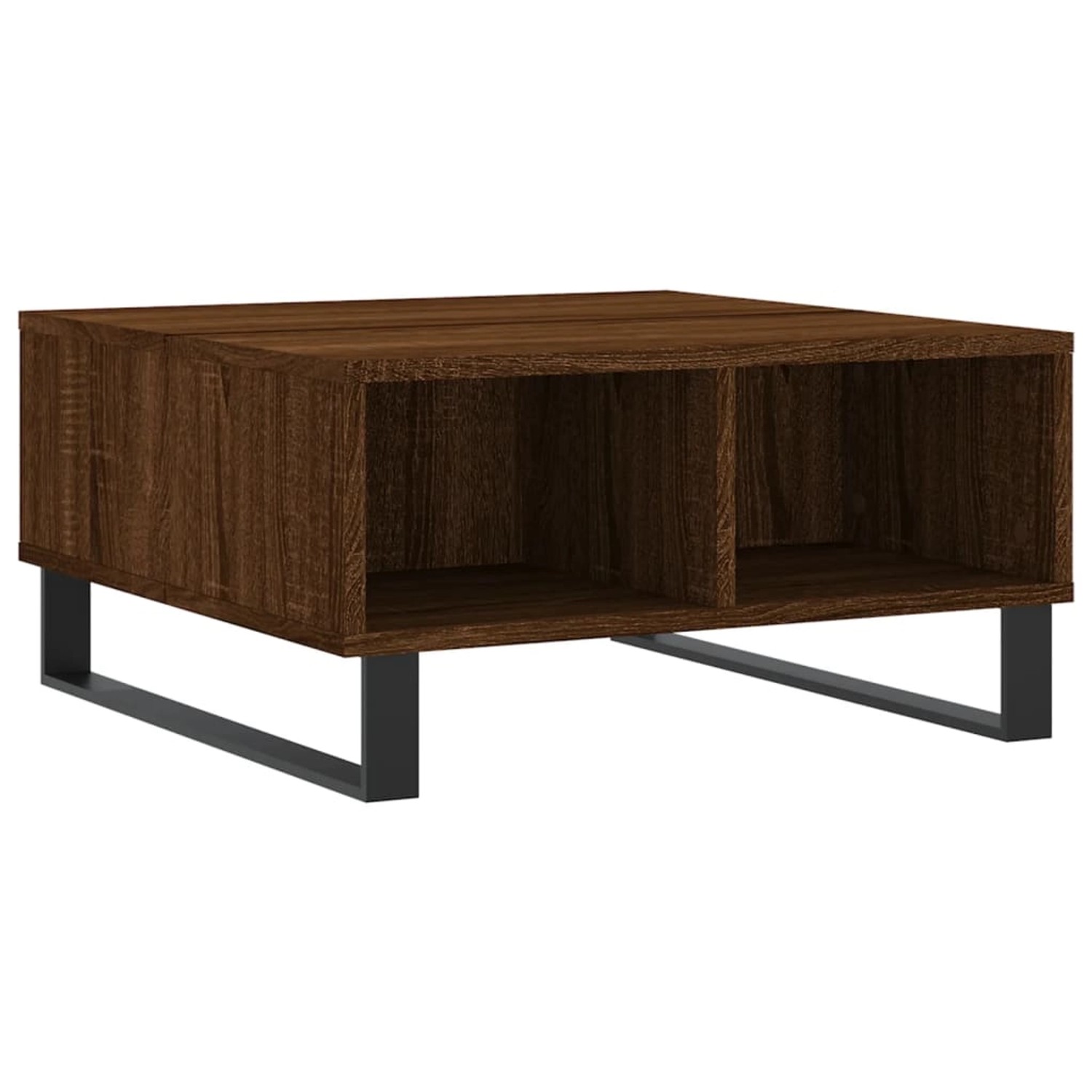 vidaXL Couchtisch Braun Eichen-Optik 60x60x30 cm Holzwerkstoff Modell 3 günstig online kaufen