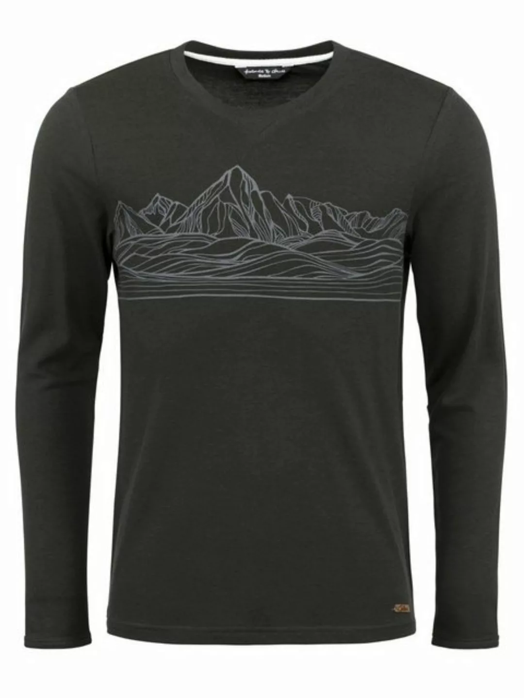 Chillaz Langarmshirt Chillaz M Kaprun Mountain Skyline Longsleeve günstig online kaufen