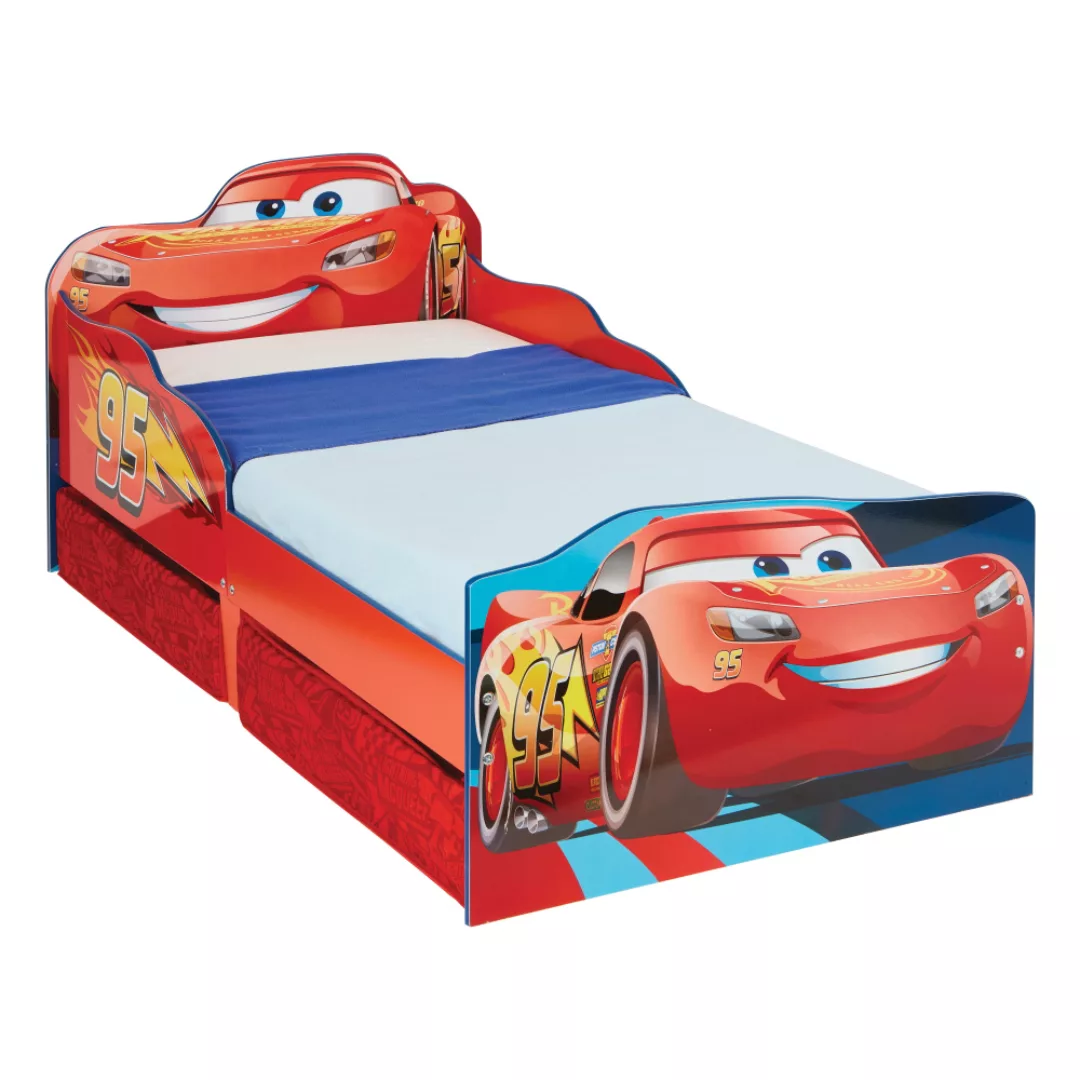 Disney Cars - Kleinkinderbett Mit Stauraum  günstig online kaufen