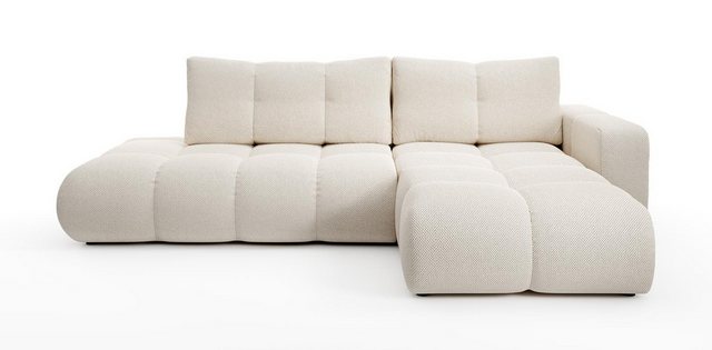 Compleo Ecksofa mit Schlaffunktion, L-form Ecke links oder rechts, MOSSA, M günstig online kaufen