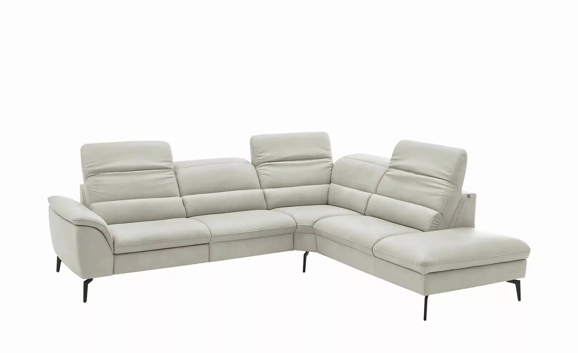 Hukla Ecksofa  Luisa ¦ grau ¦ Maße (cm): B: 298 H: 106 T: 258 Polstermöbel günstig online kaufen