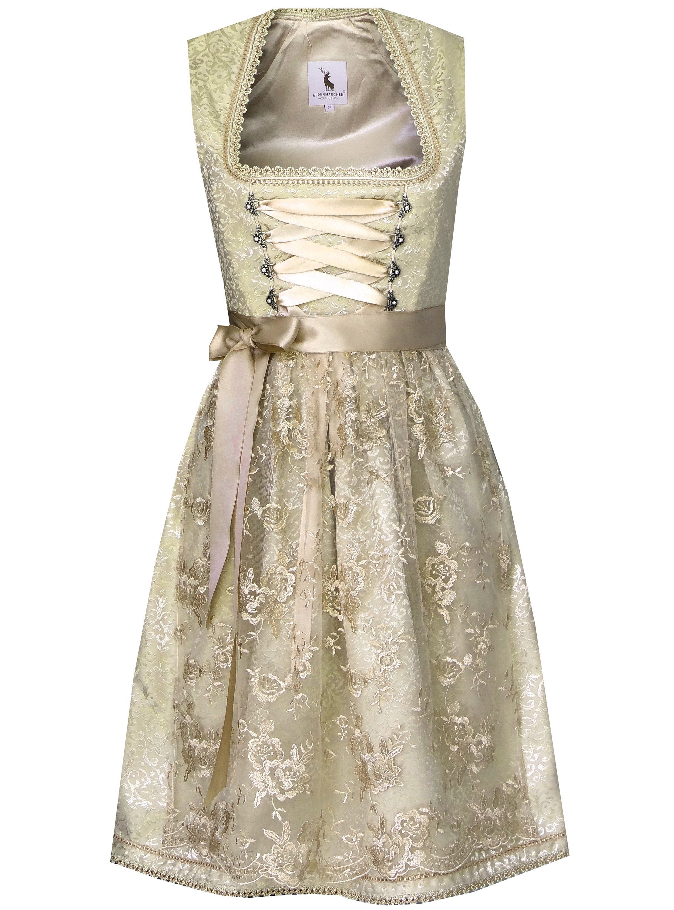 Alpenmärchen Dirndl Dirndl Anouk in beige günstig online kaufen
