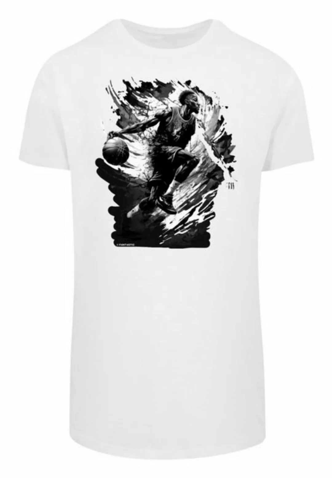 F4NT4STIC T-Shirt "Basketball Splash Sport LONG", Print günstig online kaufen