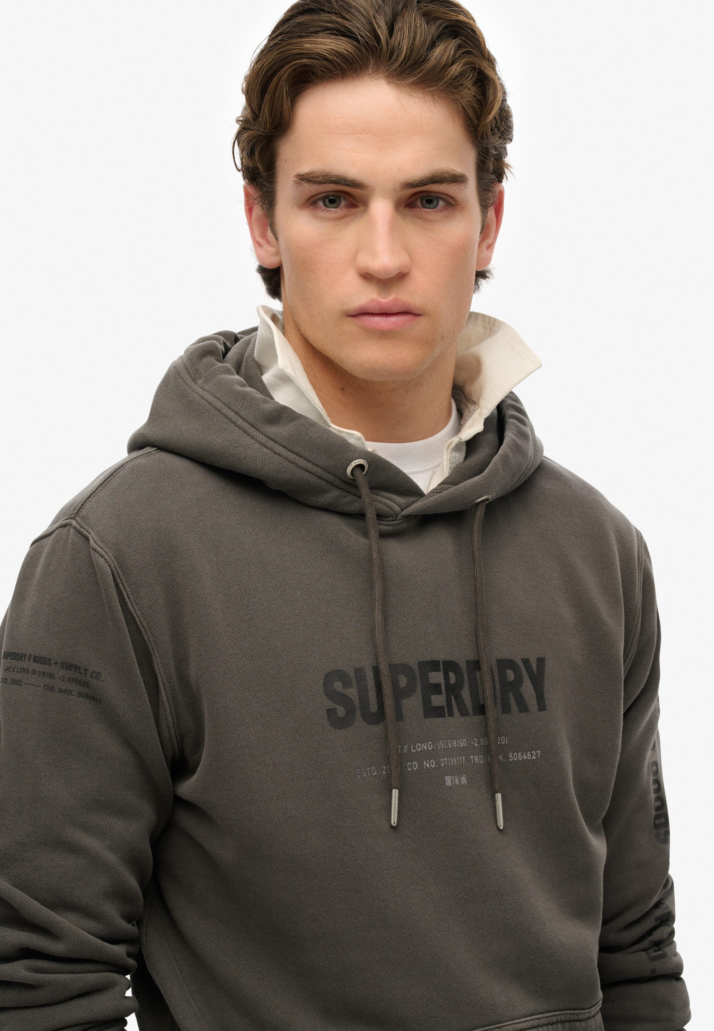 Superdry Kapuzensweatshirt UTILITY SPORT HOOD günstig online kaufen