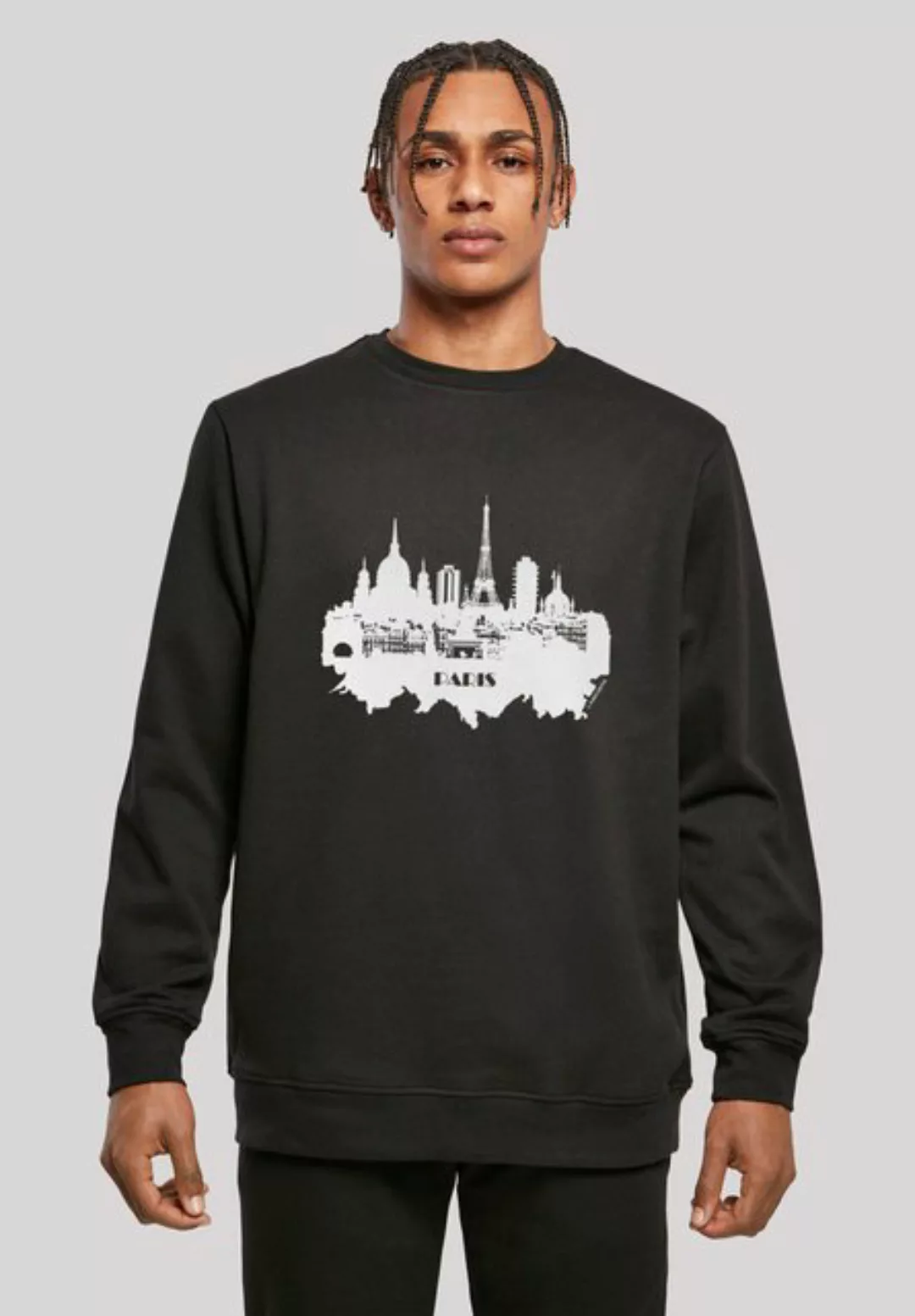 F4NT4STIC Kapuzenpullover "PARIS SKYLINE CREW", Print günstig online kaufen