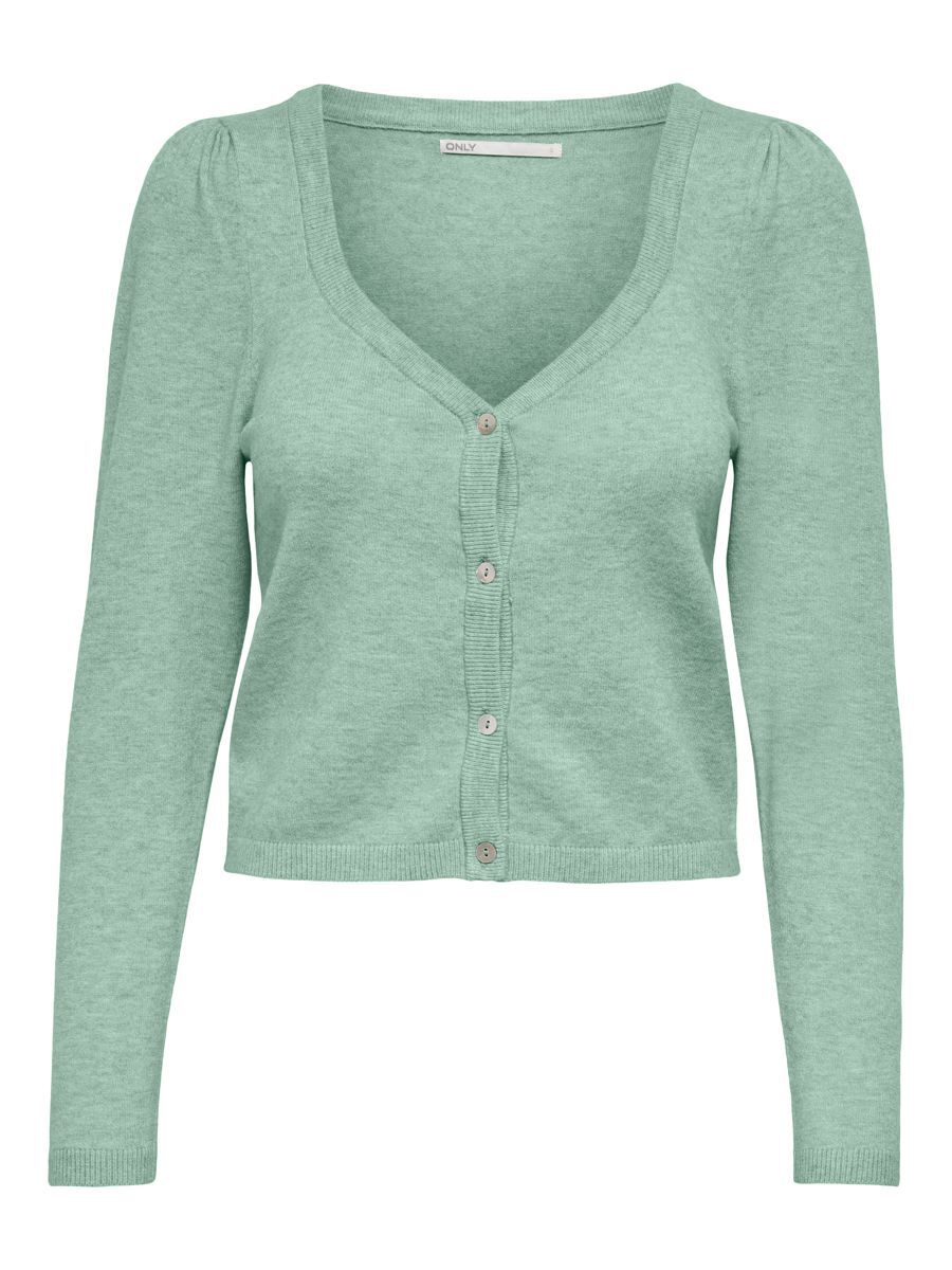 ONLY Sweetheart- Strickjacke Damen Grau günstig online kaufen