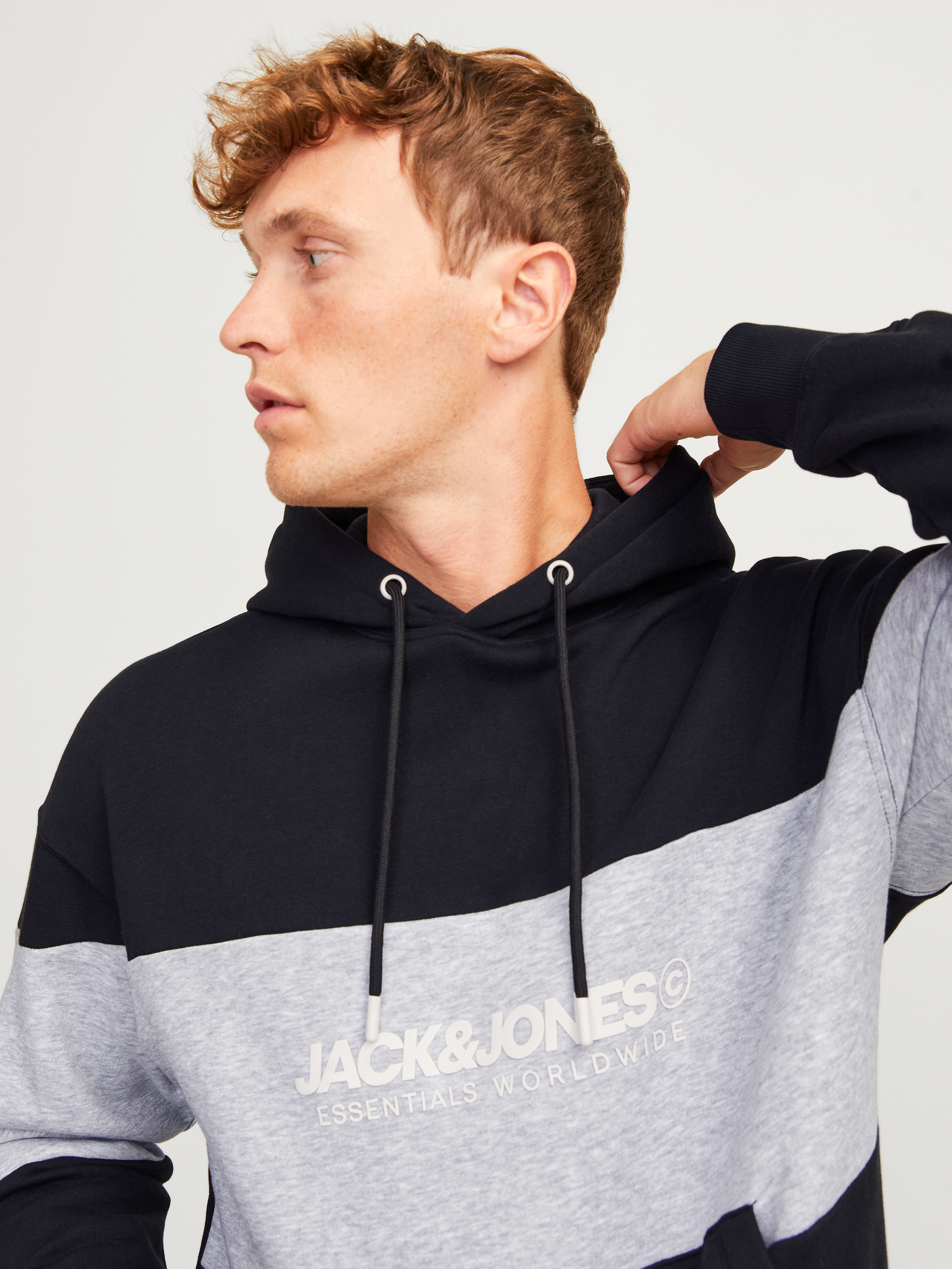 Jack & Jones Sweatshirt JJELEGACY BLOCKING SWEAT HOOD NOOS günstig online kaufen