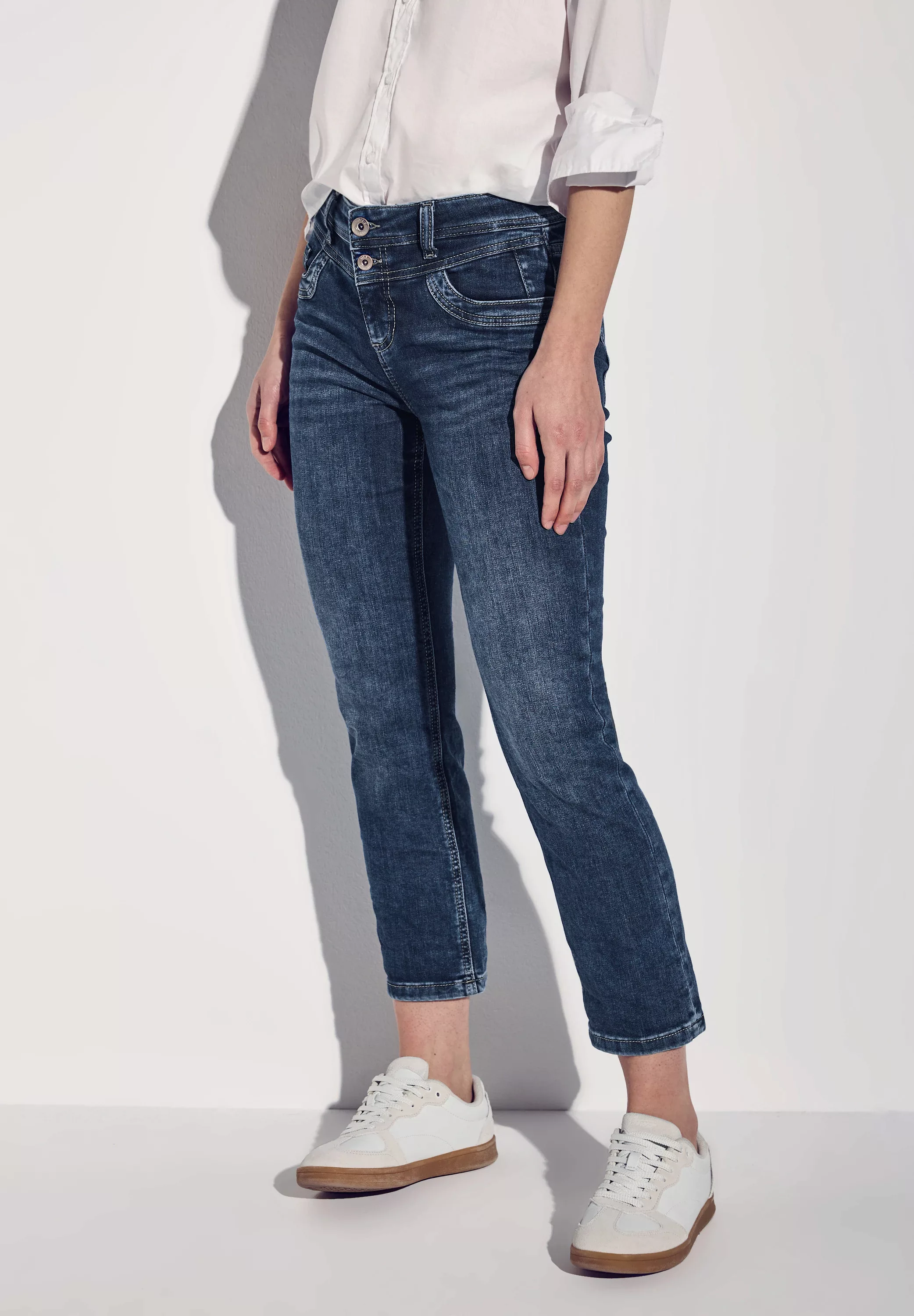 STREET ONE Comfort-fit-Jeans, softer Materialmix günstig online kaufen