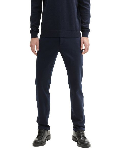 Tom Tailor Herren Chinohose JERSEY SLIM CHINO - Slim Fit günstig online kaufen