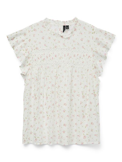 Vero Moda Blusenshirt VMTRINE SL LACE TOP WVN NOOS günstig online kaufen