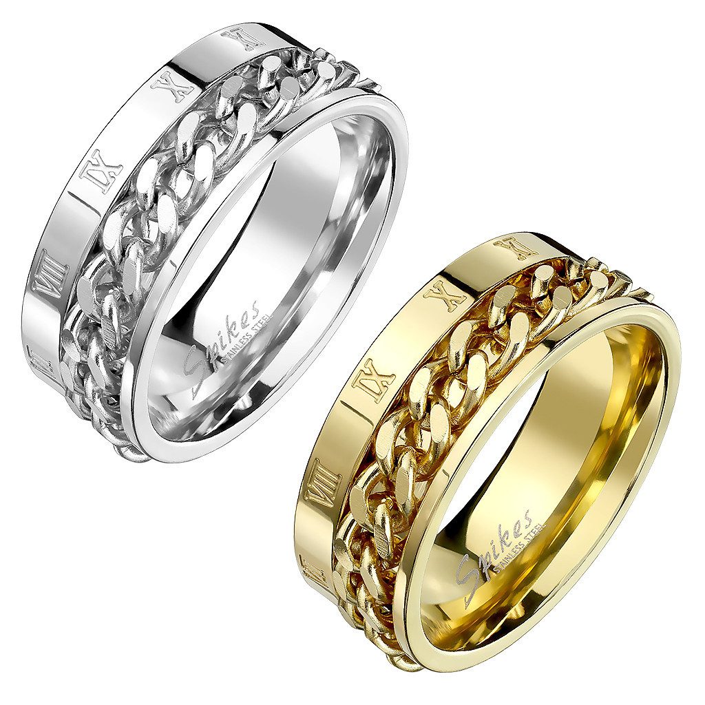 Taffstyle Fingerring Ring Ketten Style Spinner günstig online kaufen