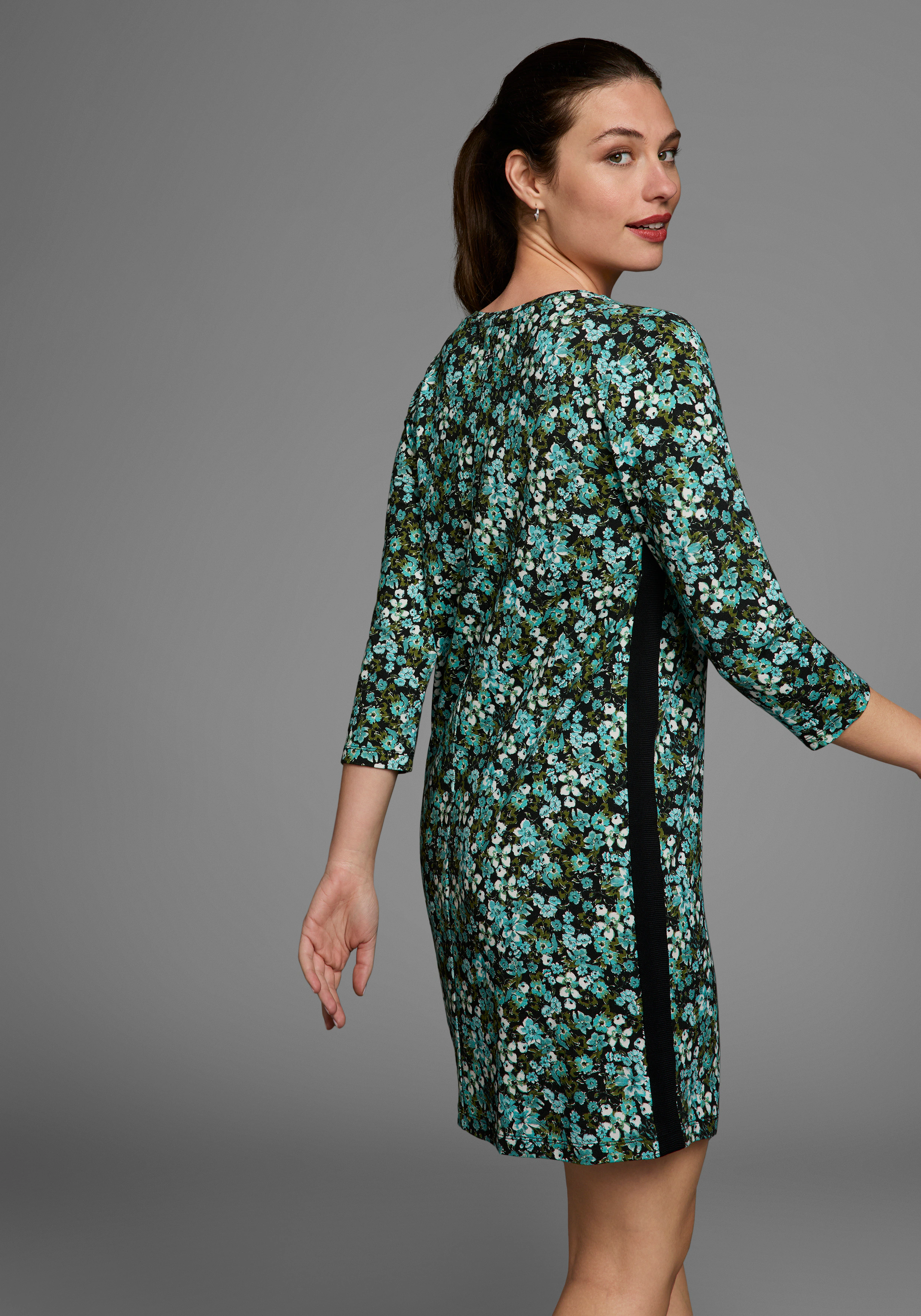 Laura Scott Jerseykleid, mit Kontraststreifen günstig online kaufen