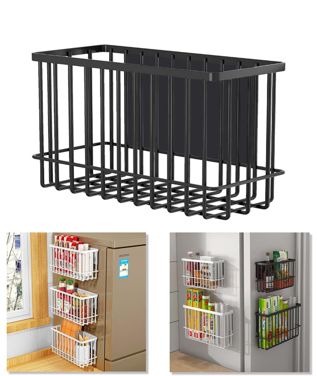 BlingBin Hängeaufbewahrung Magnetischer Metallkorb-Organizer, magnetisches günstig online kaufen