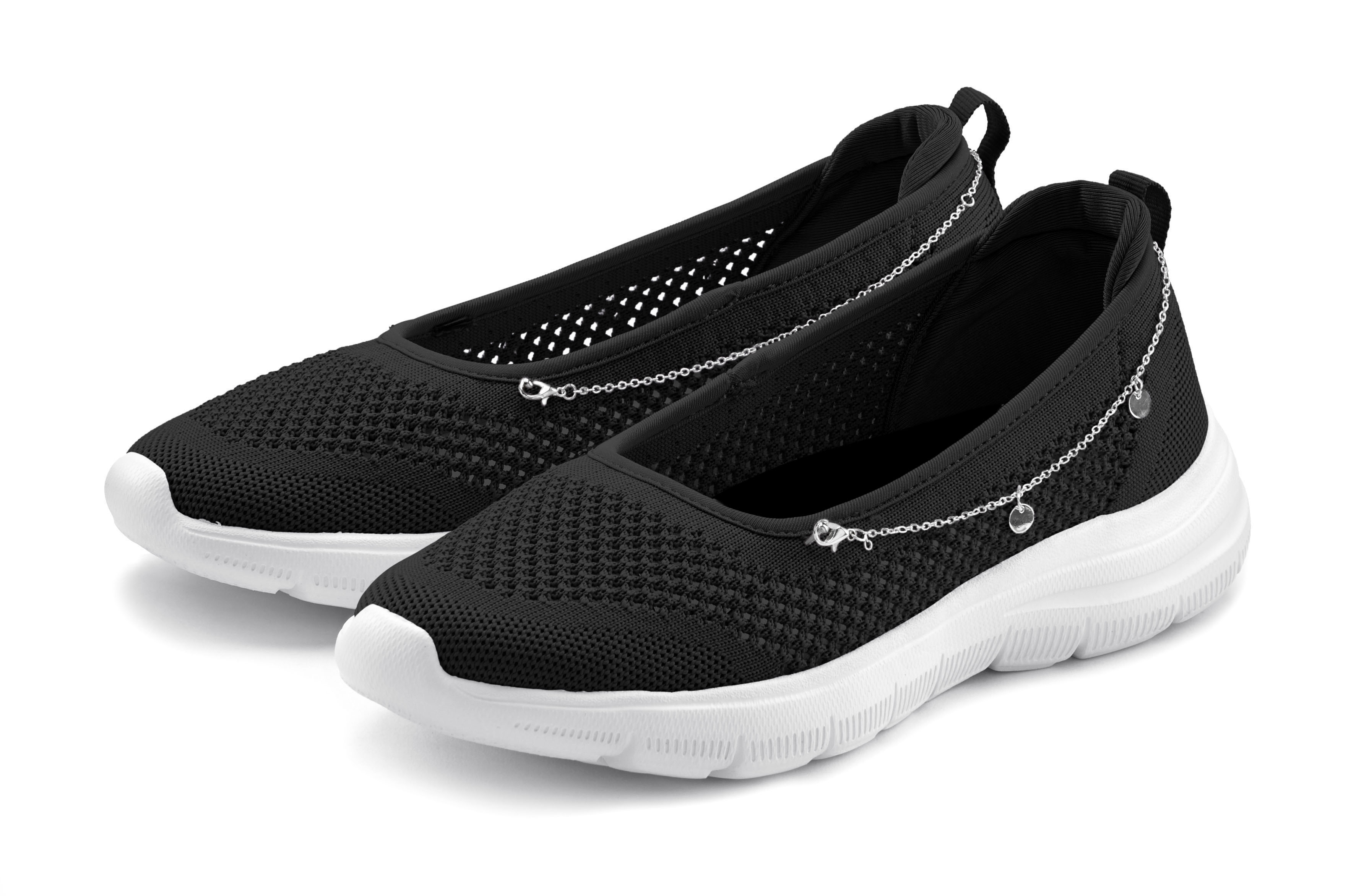 LASCANA Sneaker, Slip-On-Sneaker, Slipper, Ballerina, Halbschuhe VEGAN günstig online kaufen