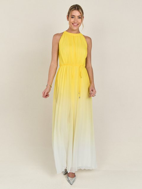 Apart Jumpsuit mit Farbverlauf aus leicht körnigem, plissierten Chiffon günstig online kaufen