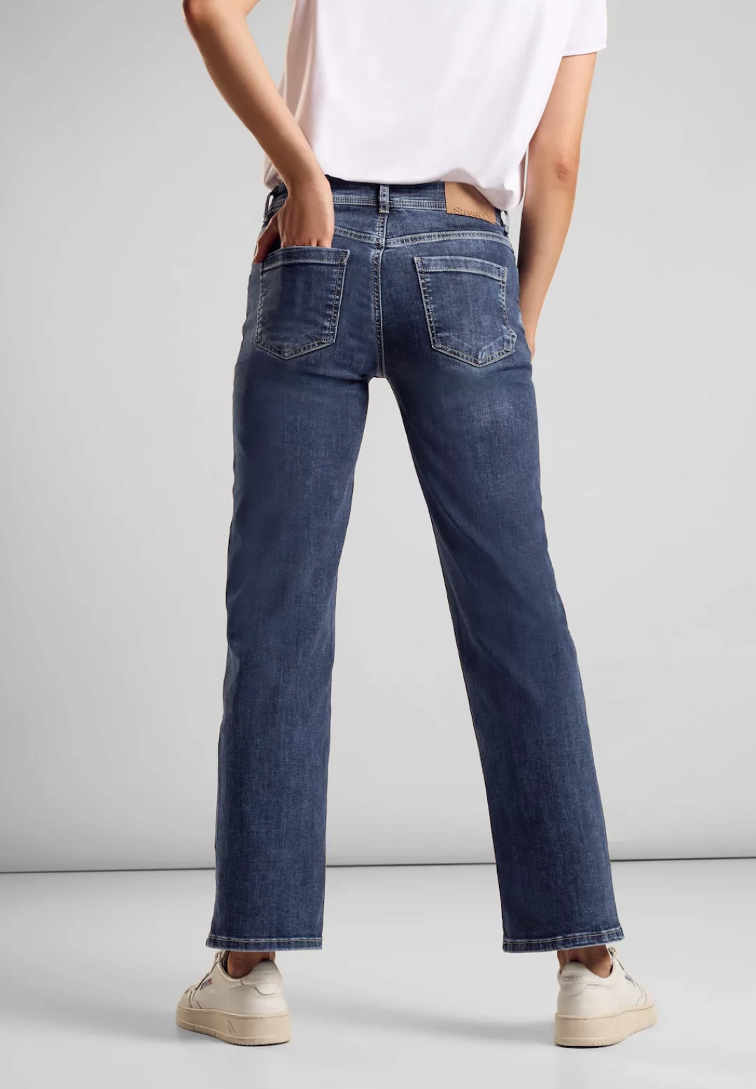 STREET ONE Comfort-fit-Jeans Middle Waist günstig online kaufen