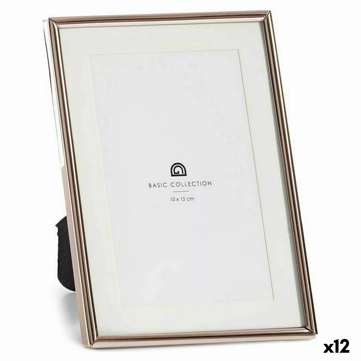 Fotorahmen Kristall Stahl Kupfer (13,5 X 18,5 X 13,5 Cm) (12 Stück) günstig online kaufen