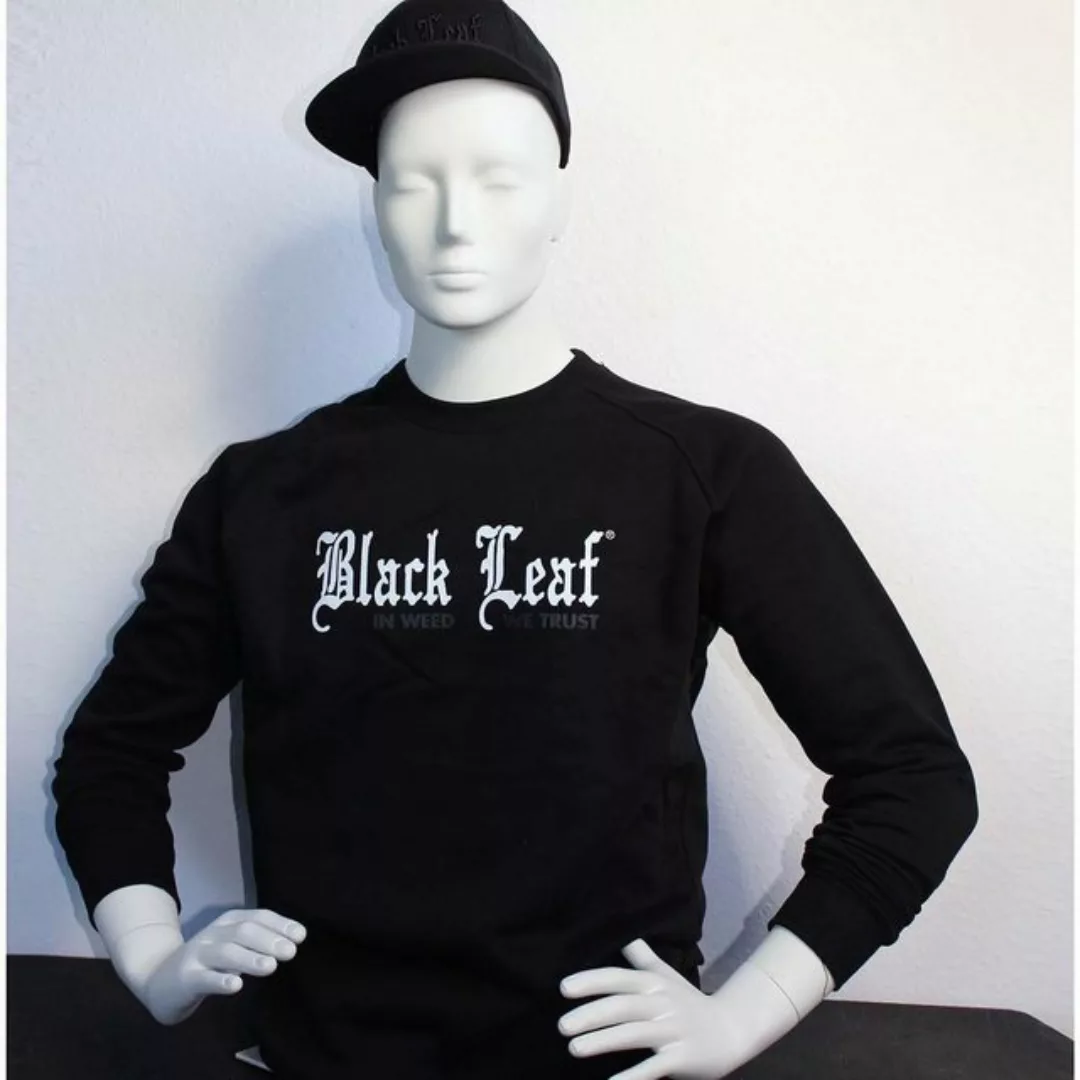 Black Leaf Sweatshirt IN WEED WE TRUST Original Black Leaf®-Logo, Atmungsak günstig online kaufen
