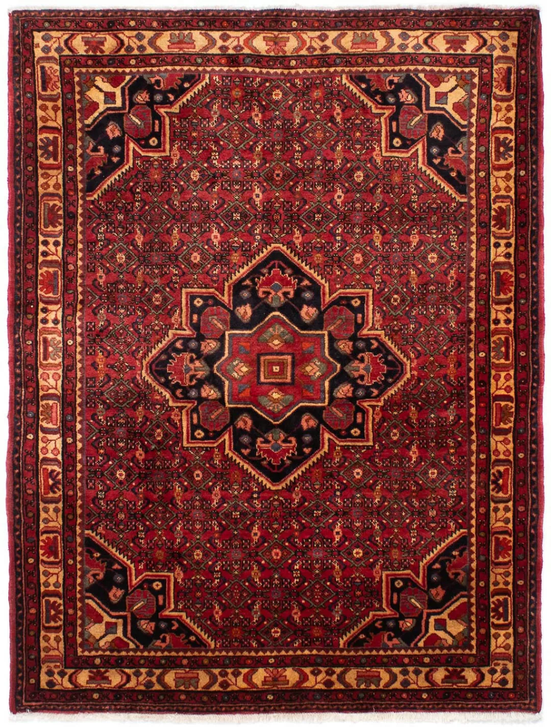 morgenland Orientteppich »Perser - Nomadic - 211 x 165 cm - dunkelrot«, rec günstig online kaufen