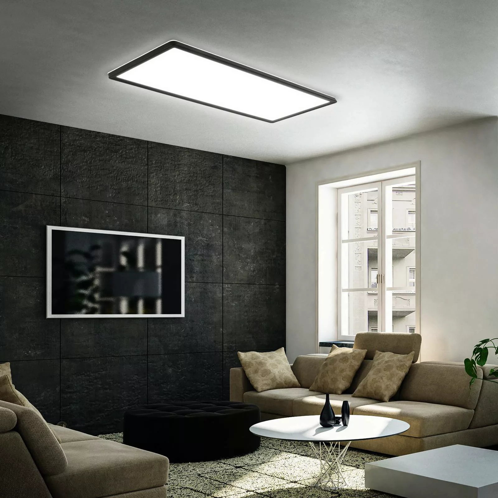 Briloner Leuchten LED Deckenleuchte Deckenlampe Panel günstig online kaufen