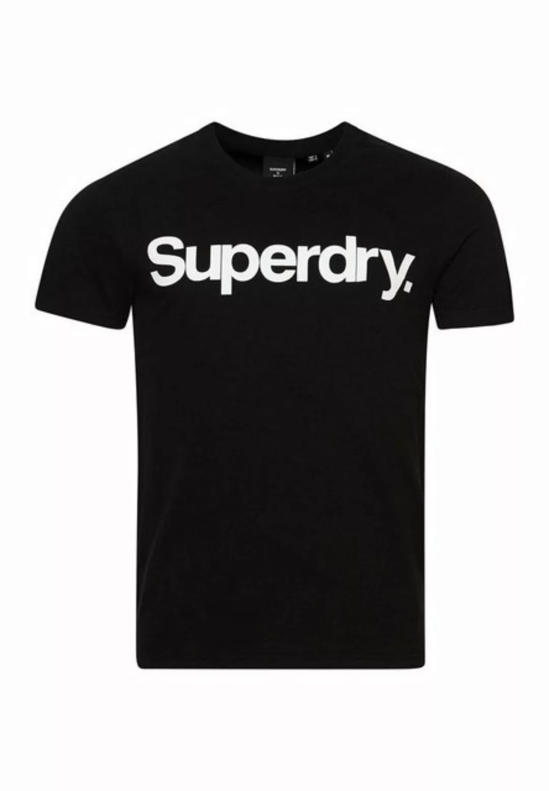 Superdry Core Logo Kurzärmeliges T-shirt M Ice Marl günstig online kaufen