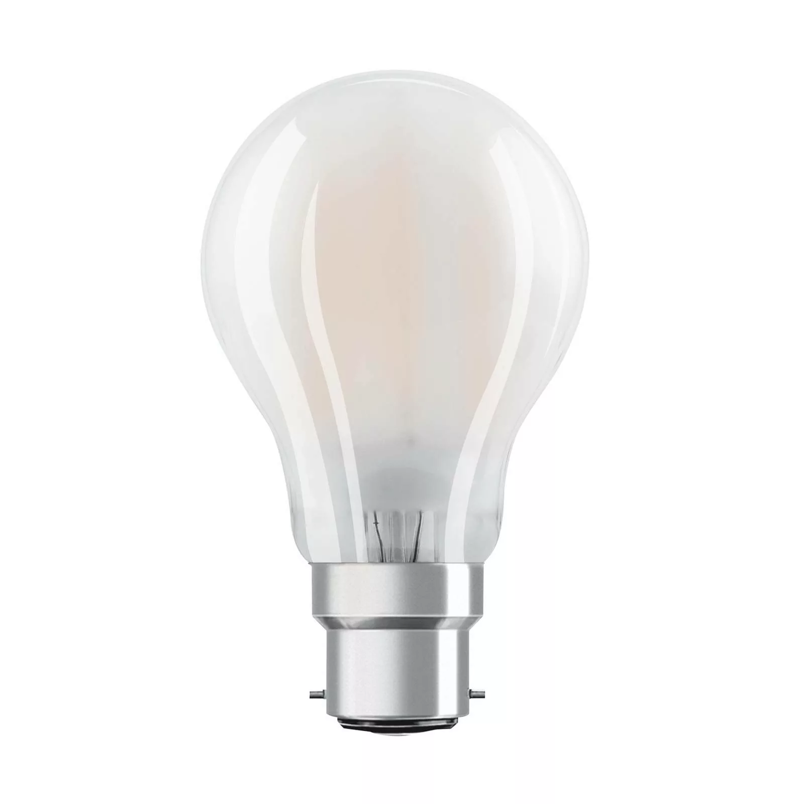 OSRAM LED-Lampe B22d Classic 827 6,5W 2er matt günstig online kaufen